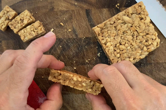 How to Make Nut and Breadcrumb Slabs