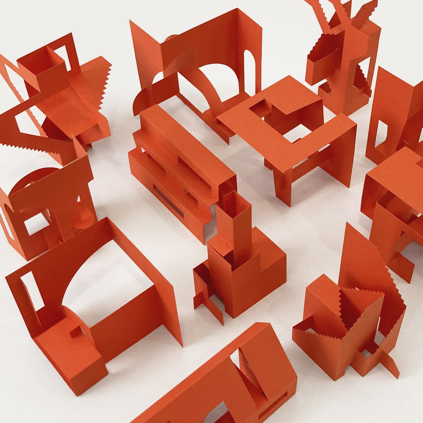 Architecture Set no.4 - 12 Models