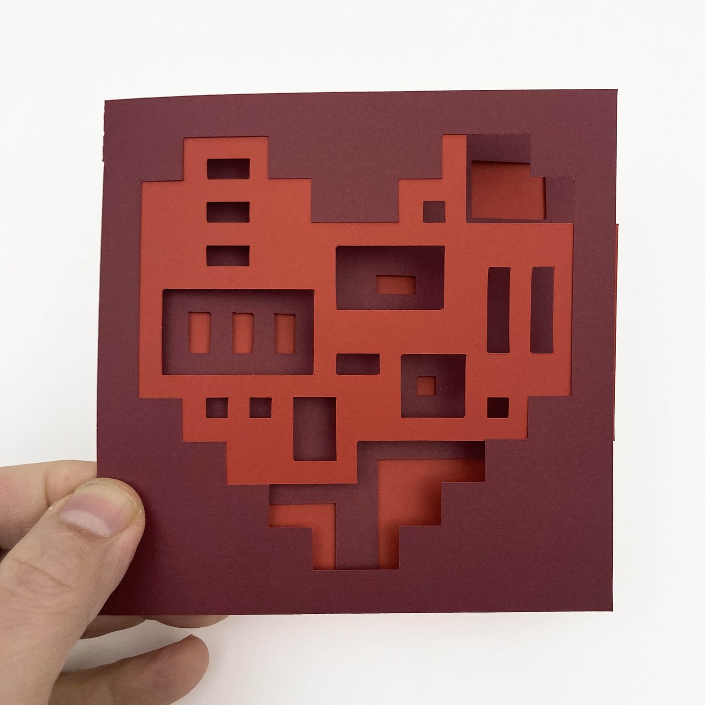 Hearts Cutout Card | Set of 3