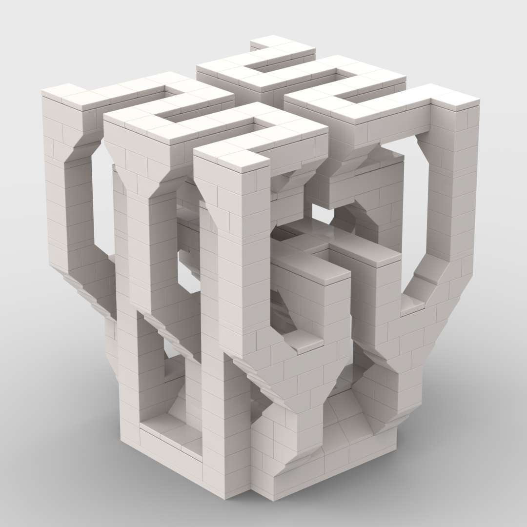 Building Bricks - Set no.1 | 9 Models