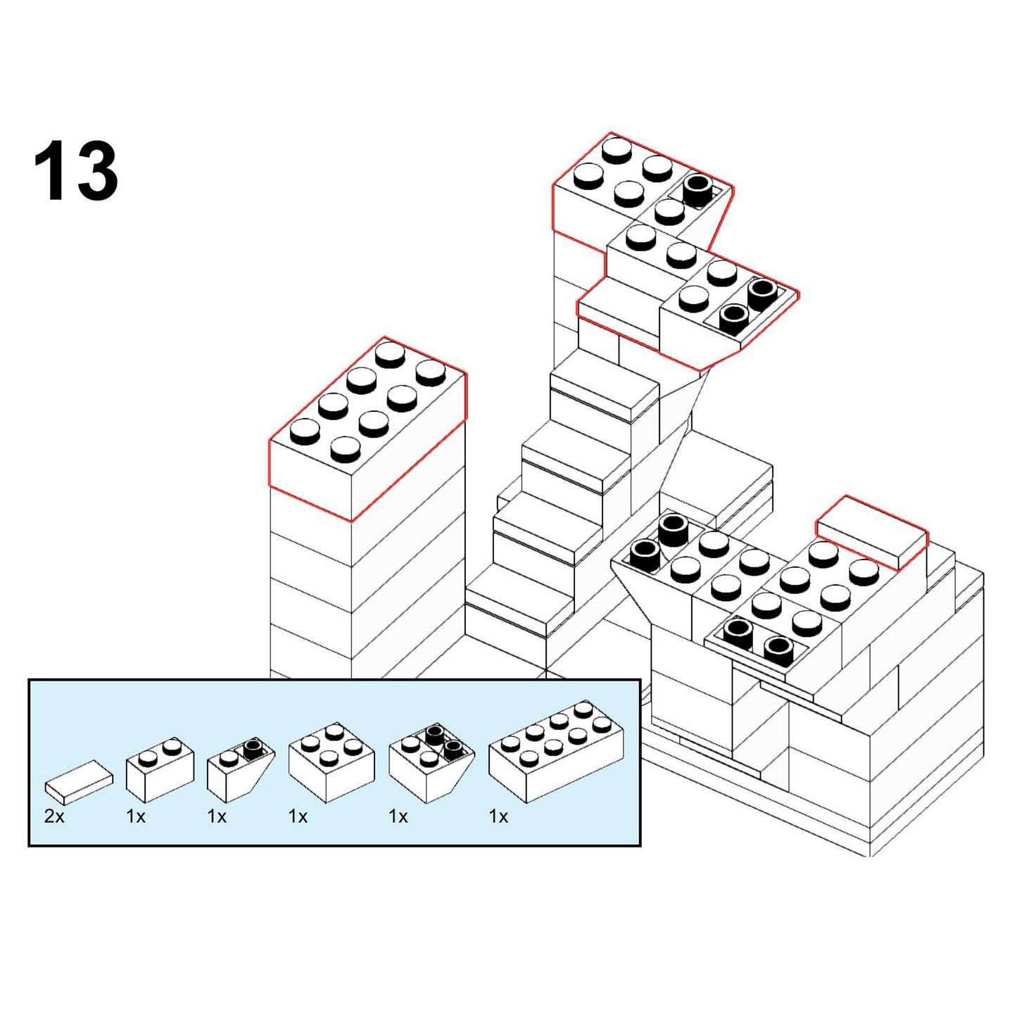Building Bricks - Set no.1 | 9 Models