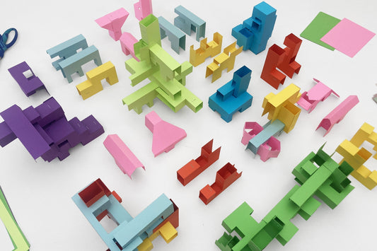 Modular Color With Paper Ideas, Tutorials, and Experiments – NO-BU-RU
