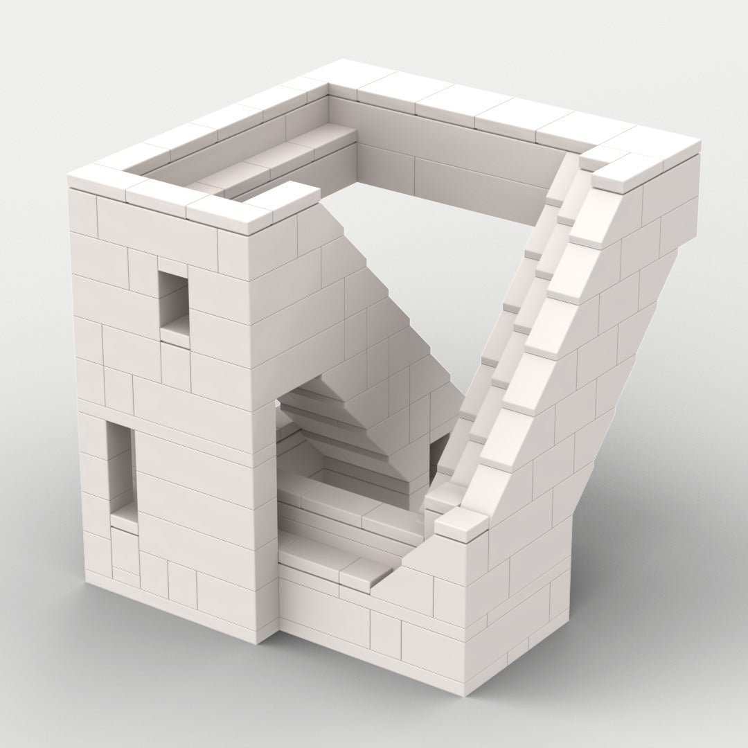 Brick Cube Example Building Bricks - Cube Twelve:5 – NO-BU-RU