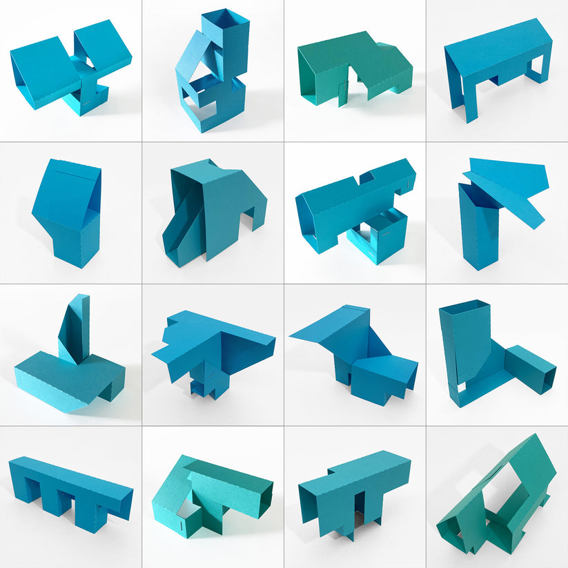 Modular Builder - Creator Set 01 - 16 modules – NO-BU-RU