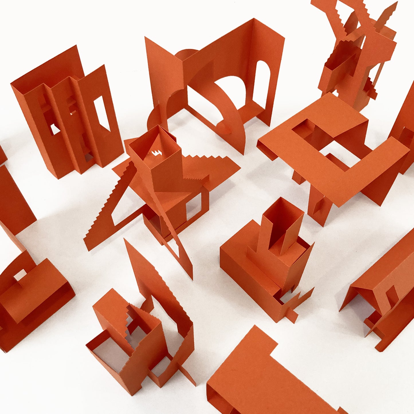 Architecture Set no.4 - 12 Models