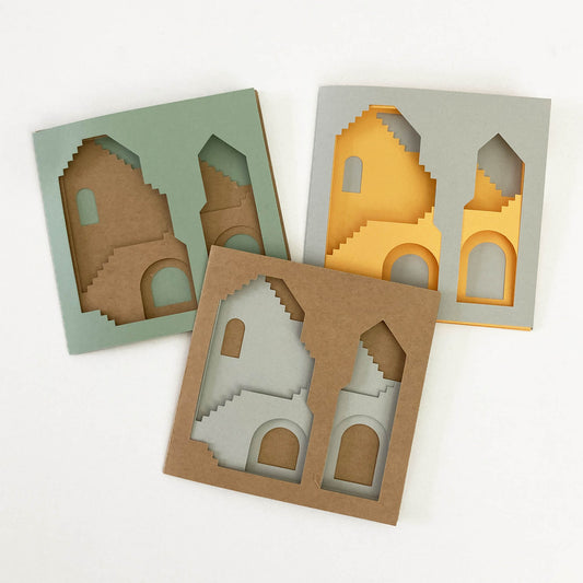 Archways Cutout Card | Model-0140-03