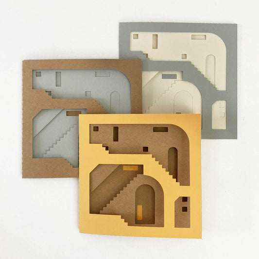 Archways Cutout Card | Model-0140-04