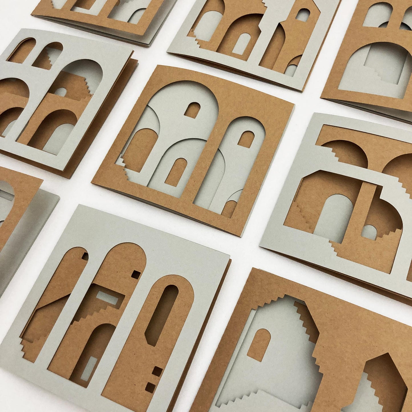 Archways Cutout Card | Set of 5