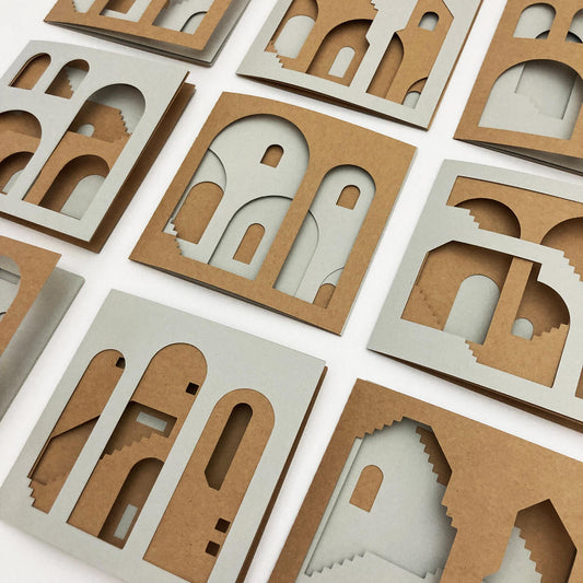 Archways Cutout Card | Set of 5