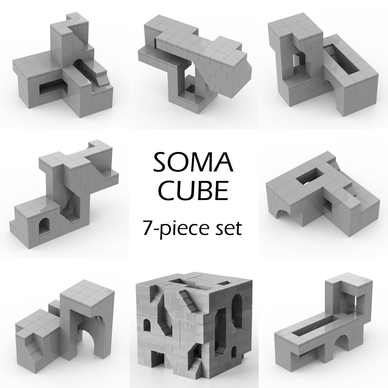 Building Bricks - Set no.2 | Soma Cube
