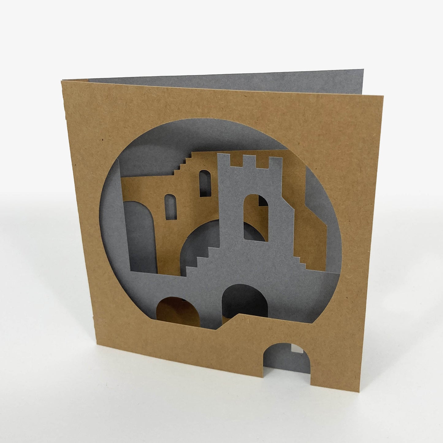 Castles Cutout Card | Model-0160-05