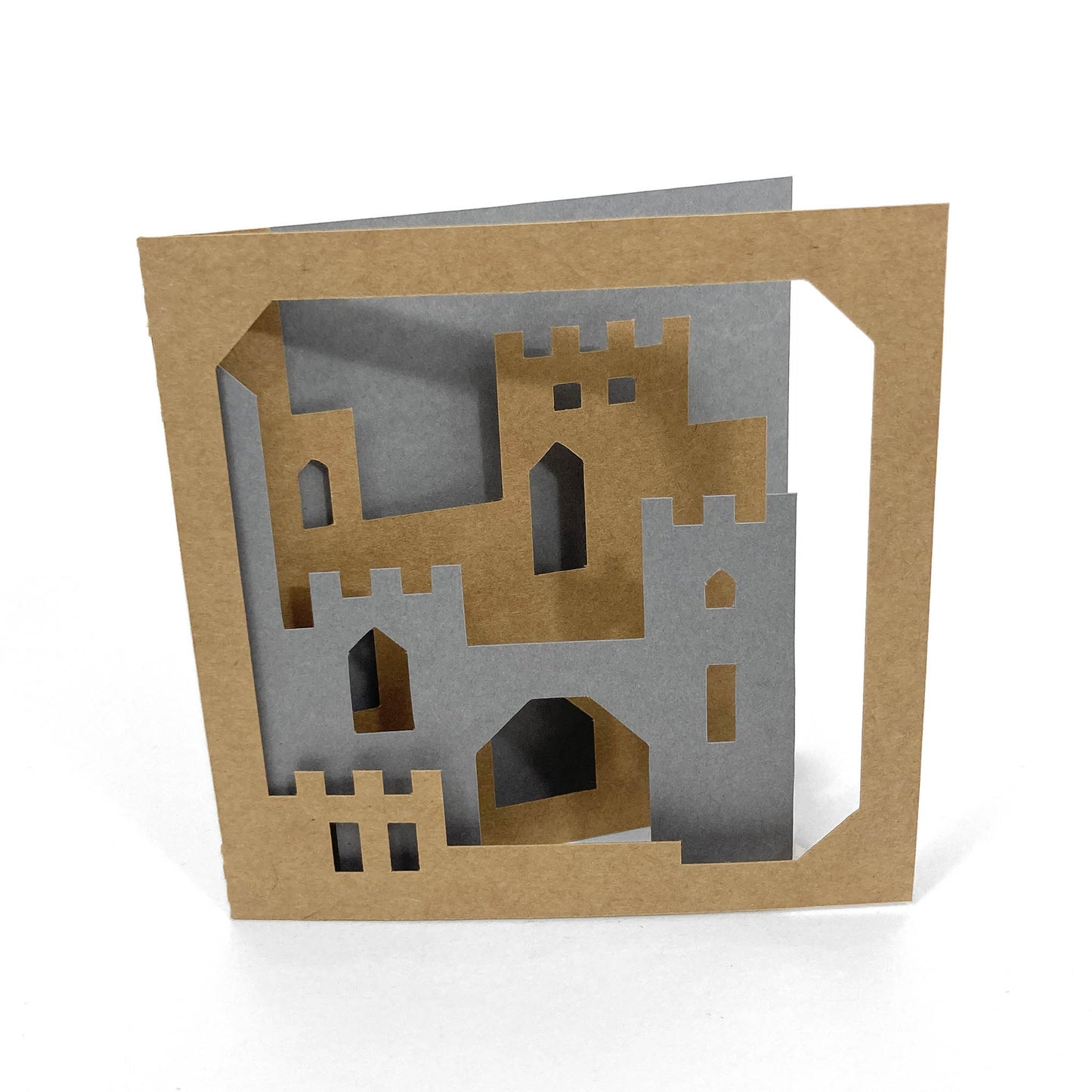 Castles Cutout Card | Set of 5