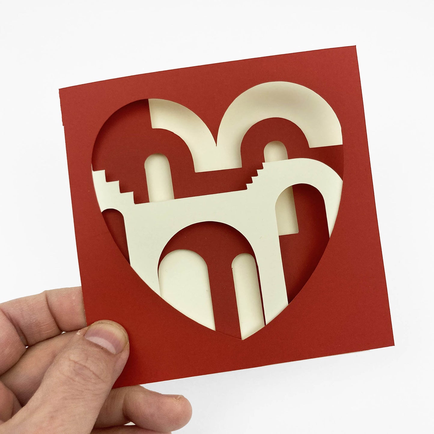 Hearts Cutout Card | Set of 3