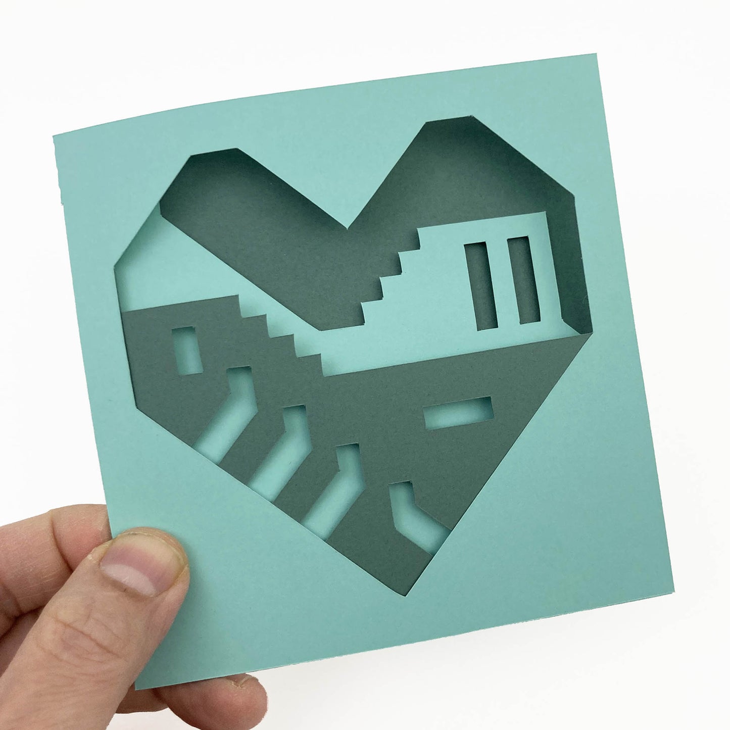 Hearts Cutout Card | Set of 3