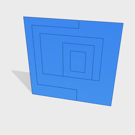 Folding instructions for model-0001 from Architecture Set no.1