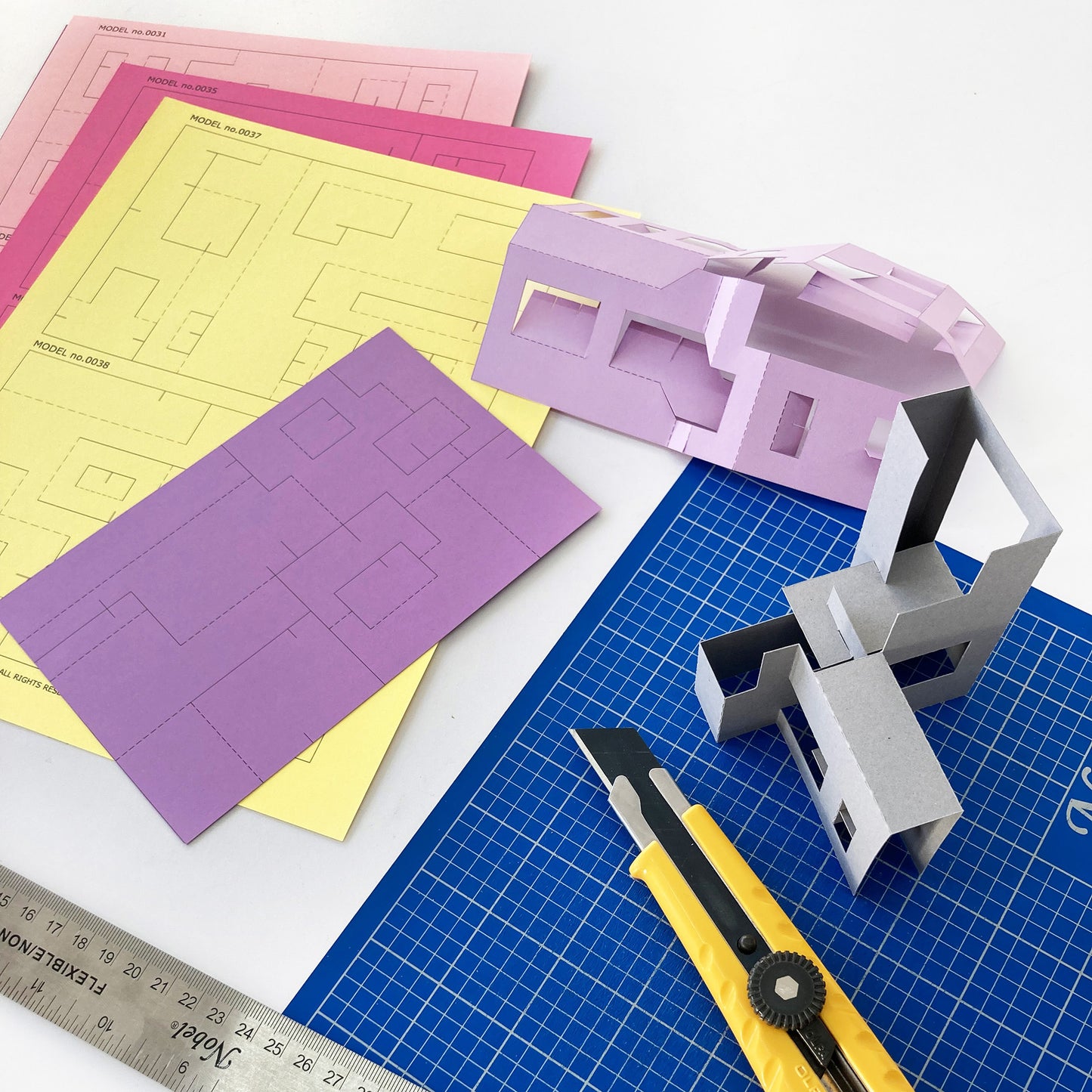 Modern House Set - 8 Models