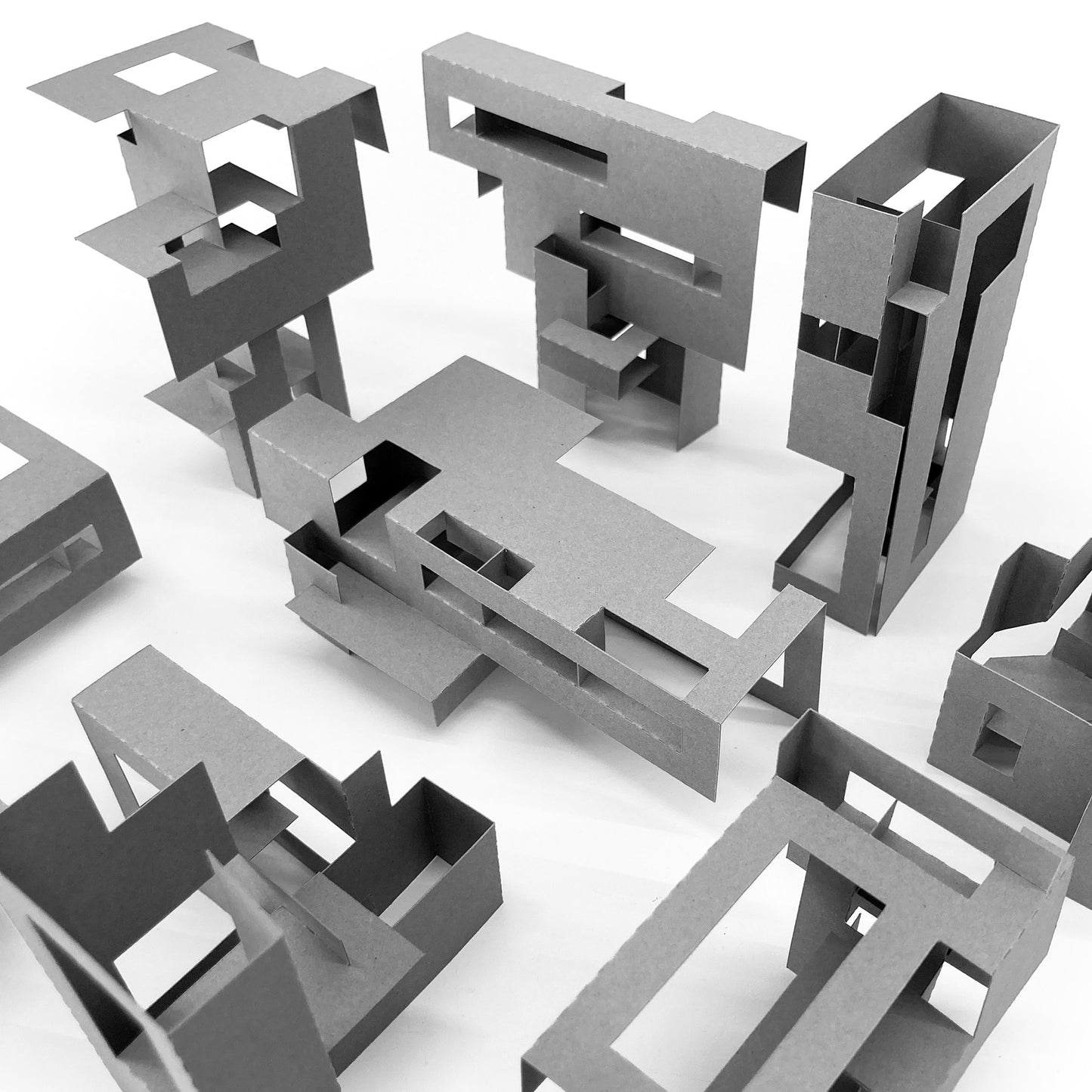 Modern House Set - 8 Models