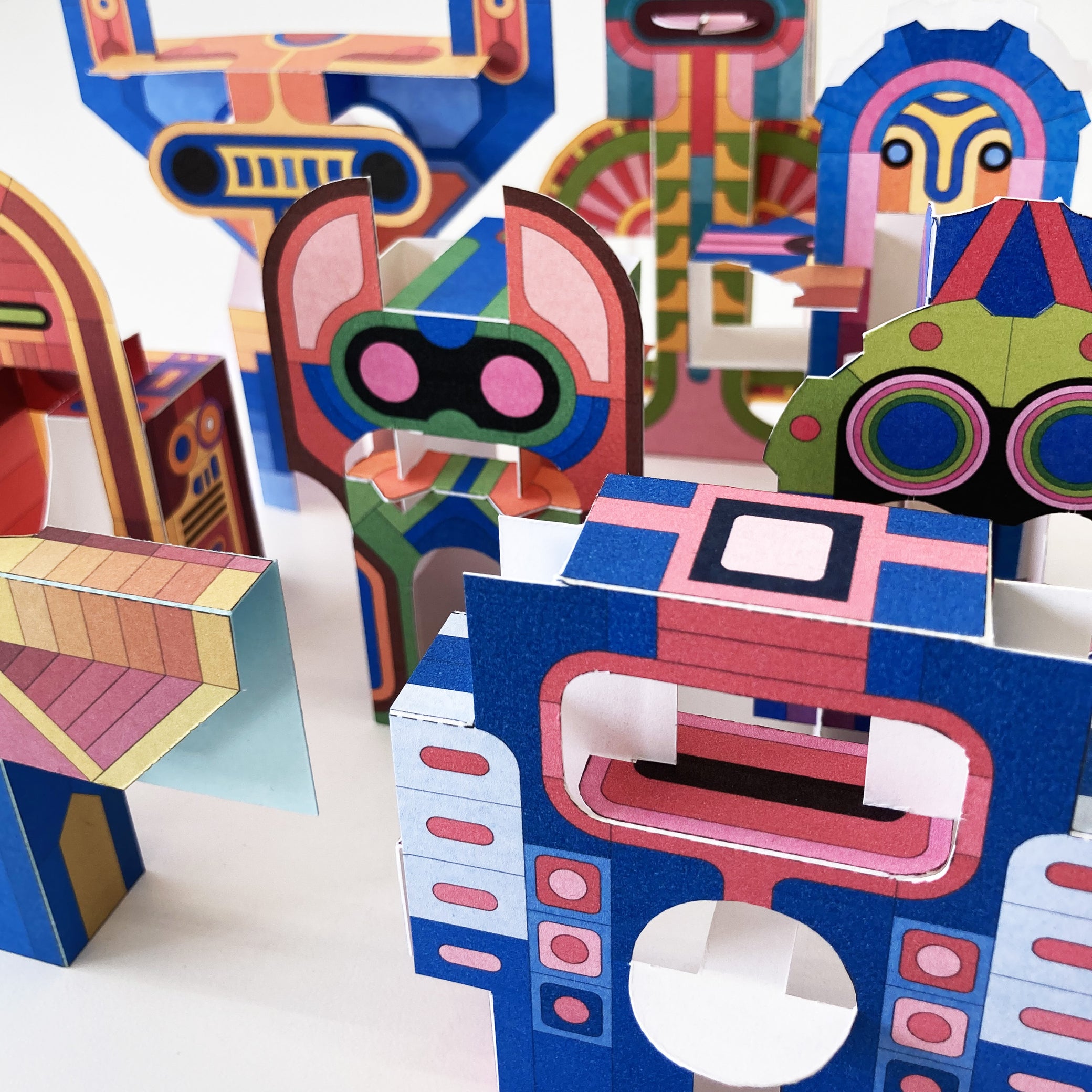 Paper Bots - DIY paper craft project – NO-BU-RU