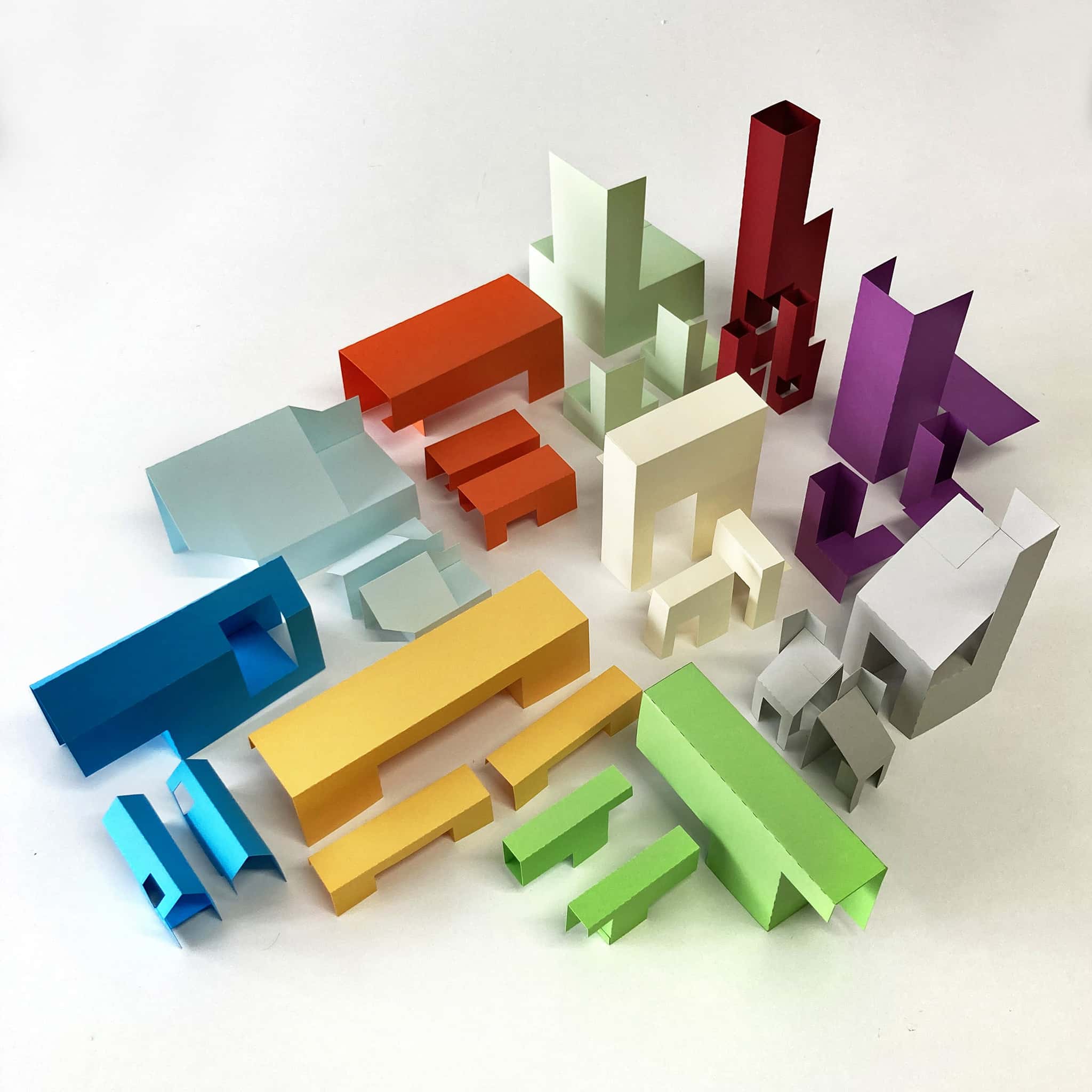 ARC 101-DIY cut and fold paper art projects – NO-BU-RU
